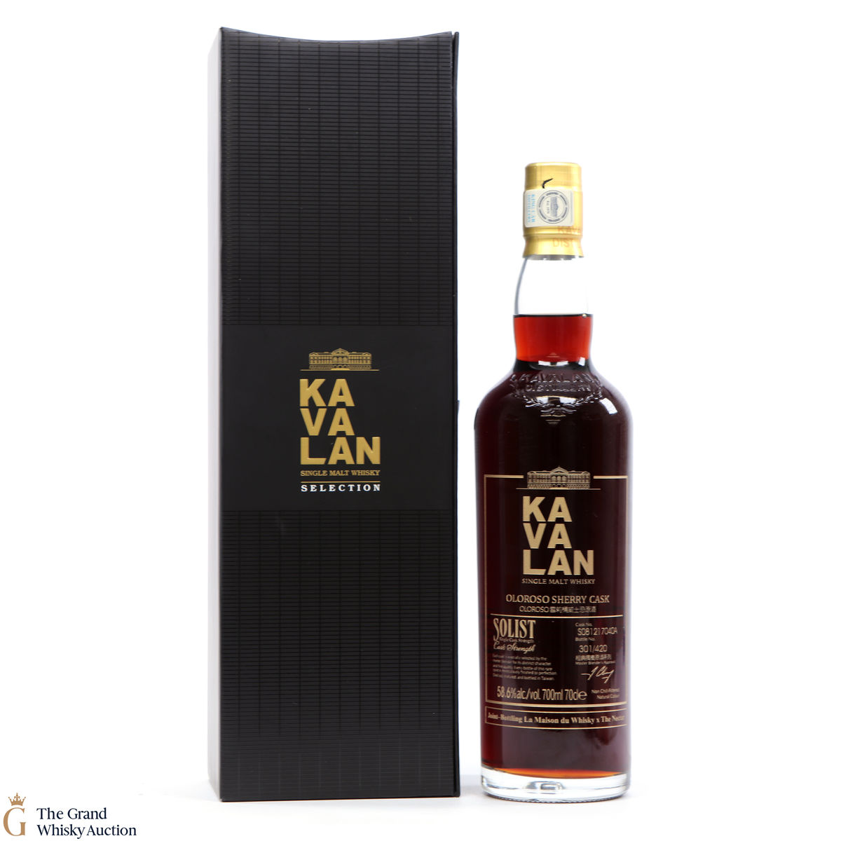 Kavalan - Solist - Sherry Cask (Cask Strength 58.6%)