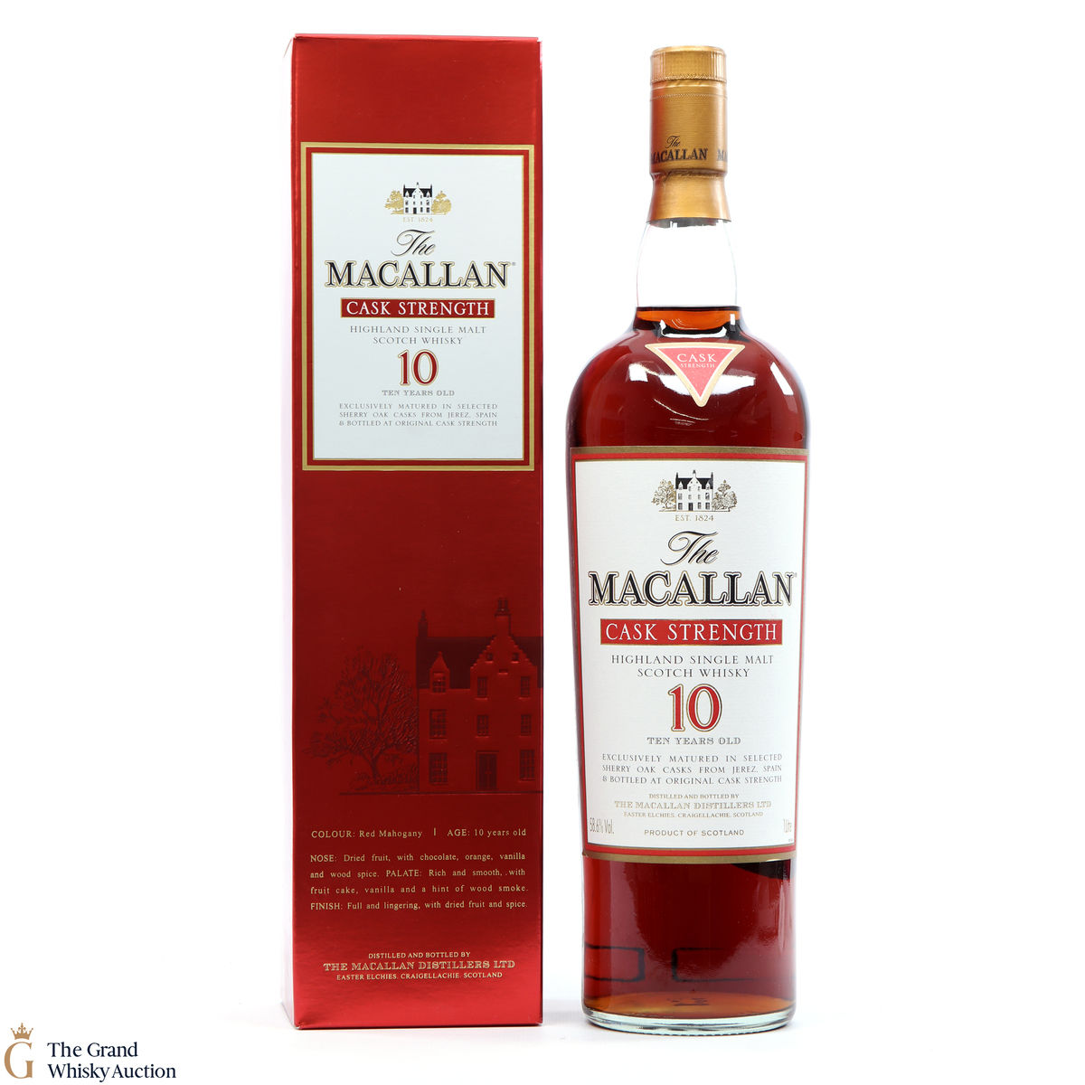 Macallan - 10 Year Old Cask Strength - 1 Litre 58.5%