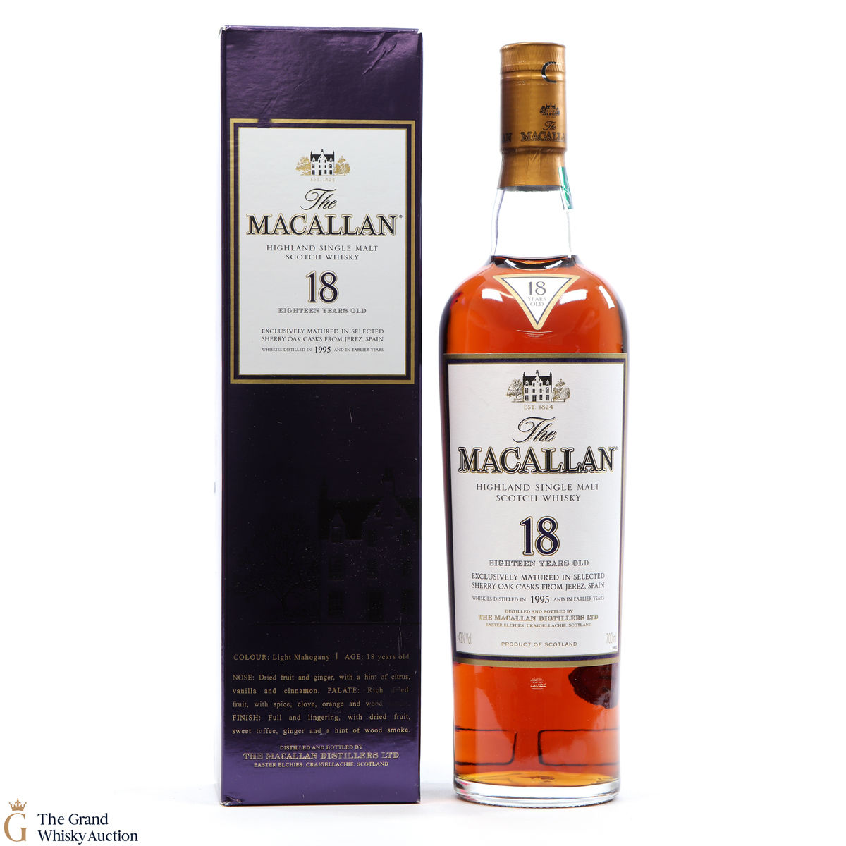Macallan - 18 Year Old Sherry Oak (1995)