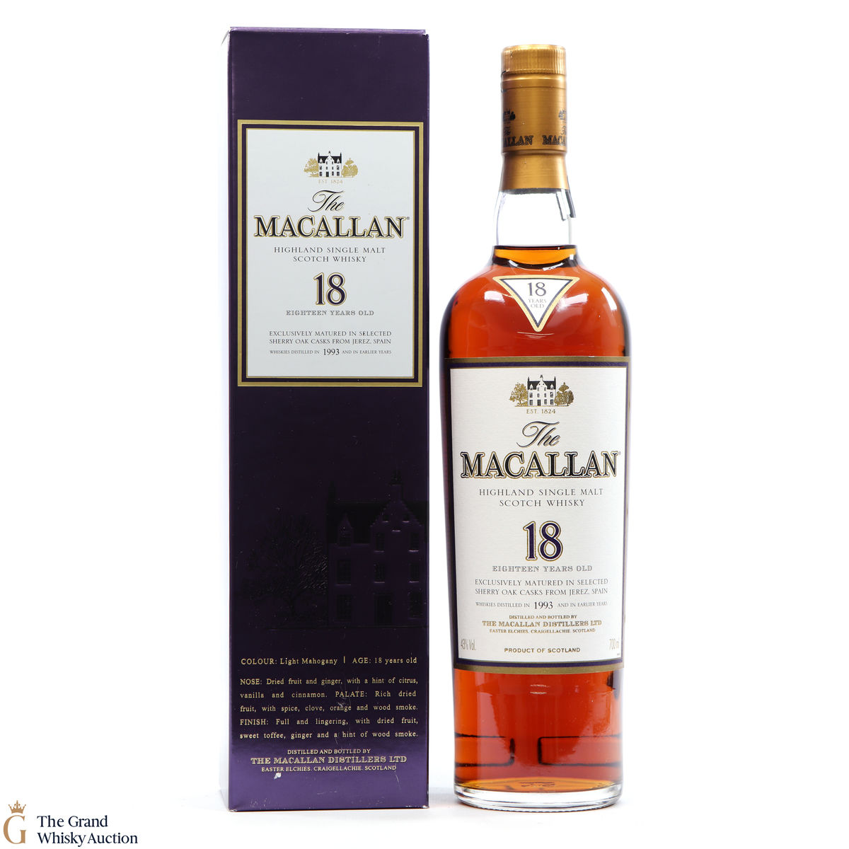 Macallan - 18 Year Old - 1993