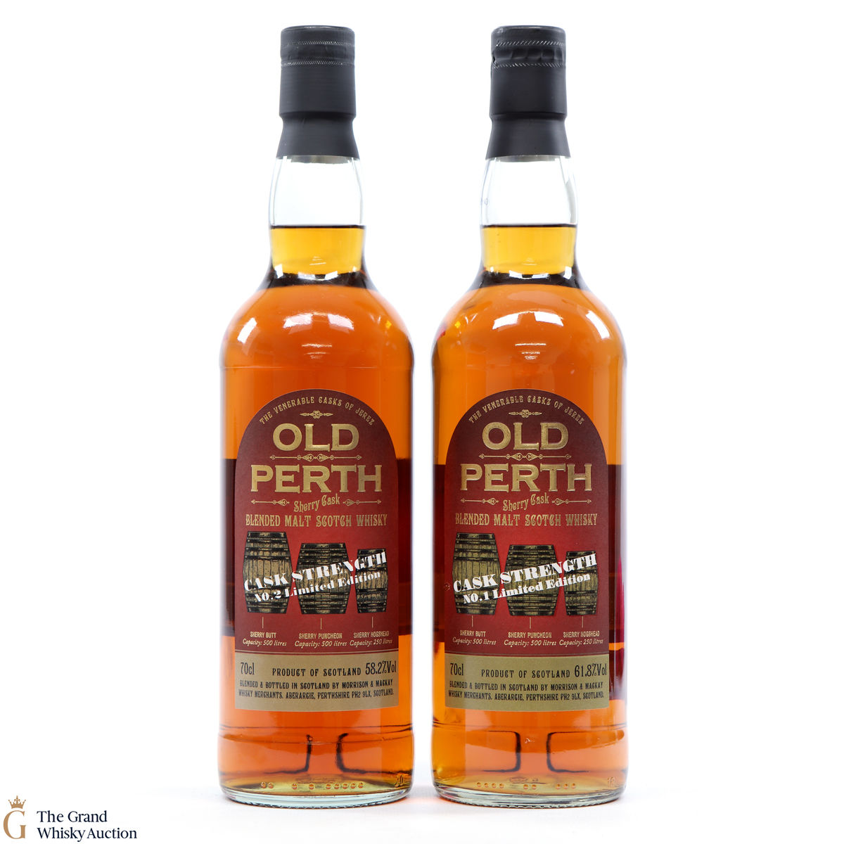 Old Perth - Sherry Cask - Cask Strength No.1 & No.2