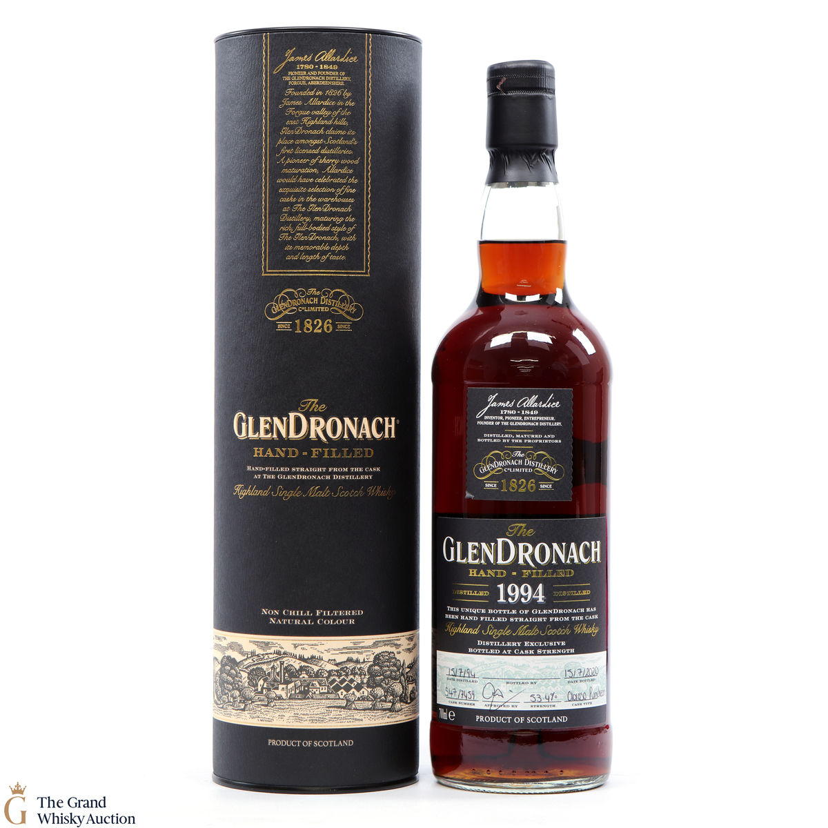 Glendronach - 26 Year Old - 1994 Hand Filled - Cask #7459