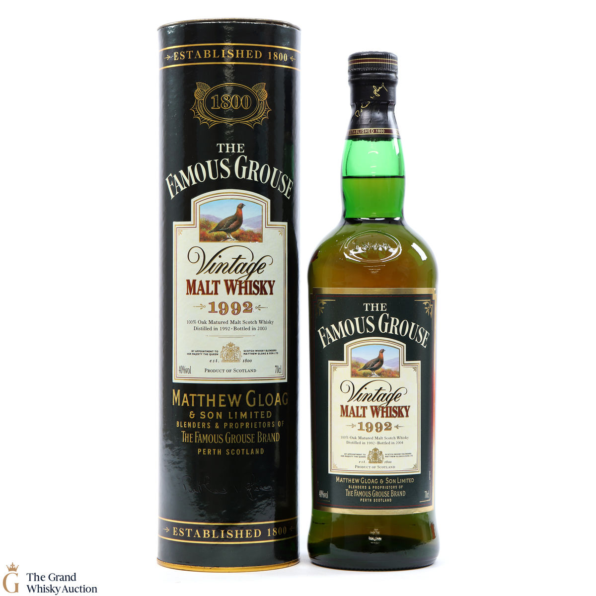 Famous Grouse - 1992 Vintage Matthew Gloag