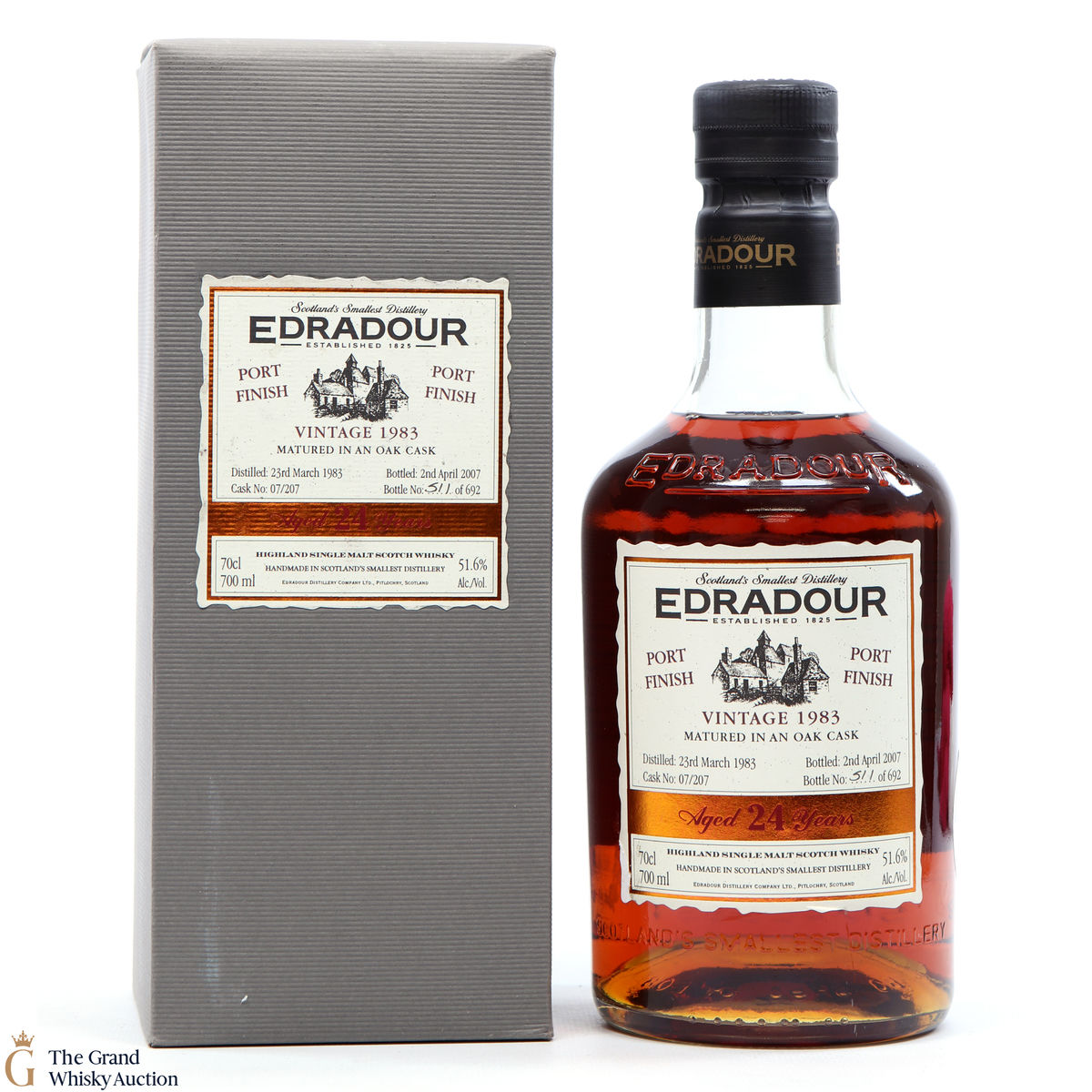 Edradour - 24 Year Old 1983 Single Cask - Port Finish