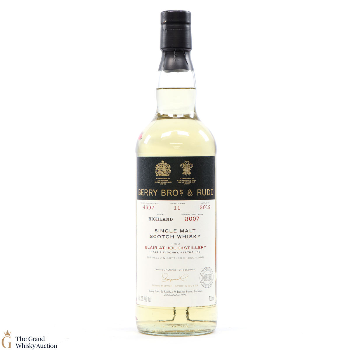 Blair Athol - 11 Year Old Cask #4597 - Berry Bros & Rudd