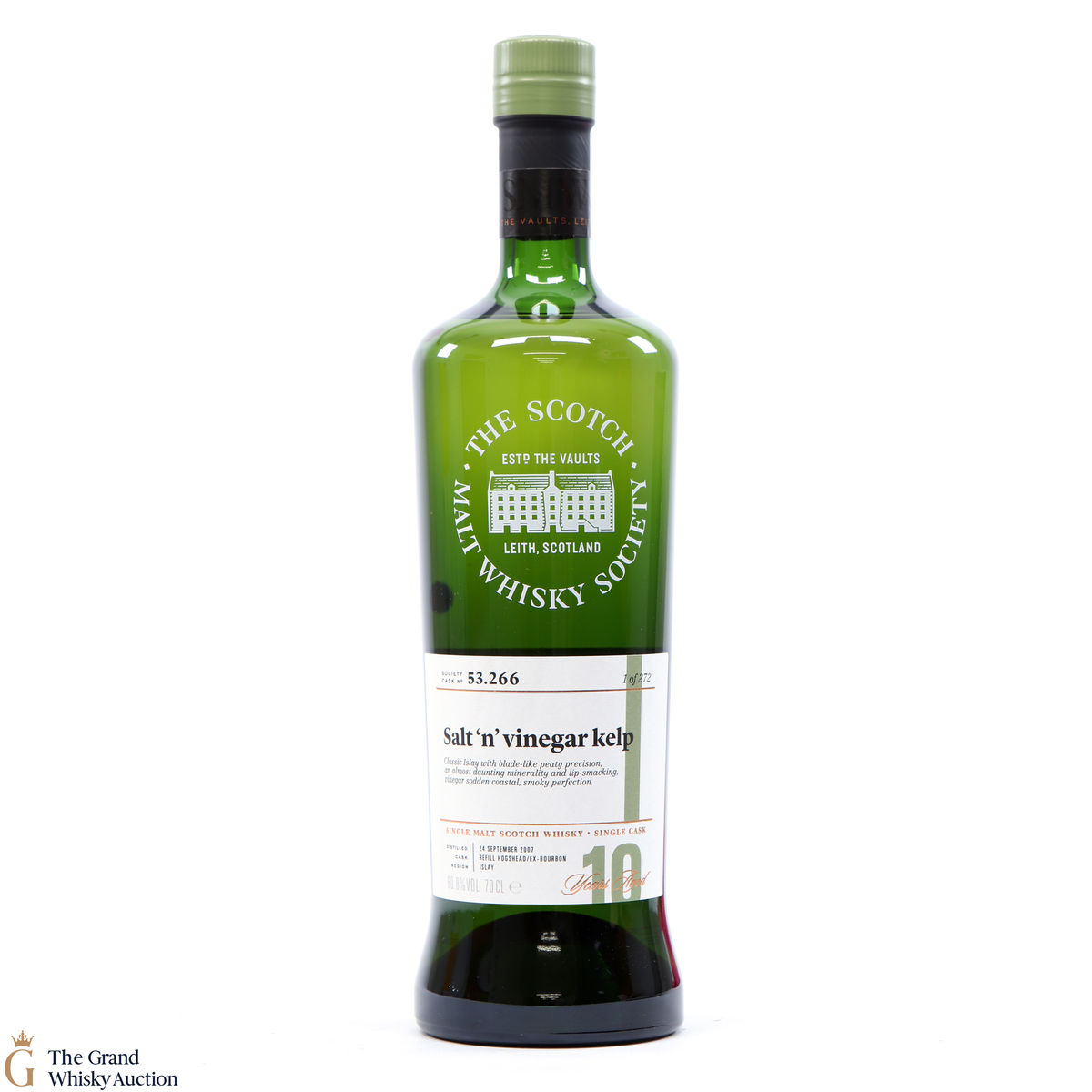 Caol Ila - 10 Year Old - 53.266 SMWS - Salt & Vinegar Kelp