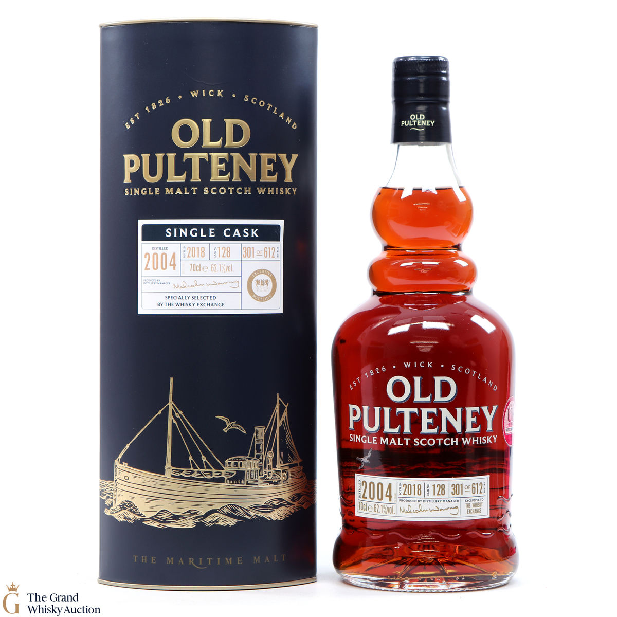 Old Pulteney - 2004 Single Cask #128 - The Whisky Exchange Exclusive
