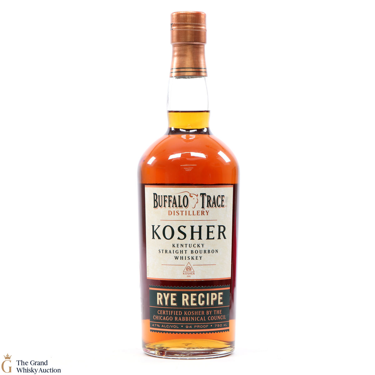 Buffalo Trace - Kosher Rye Recipe 94 Proof 75cl
