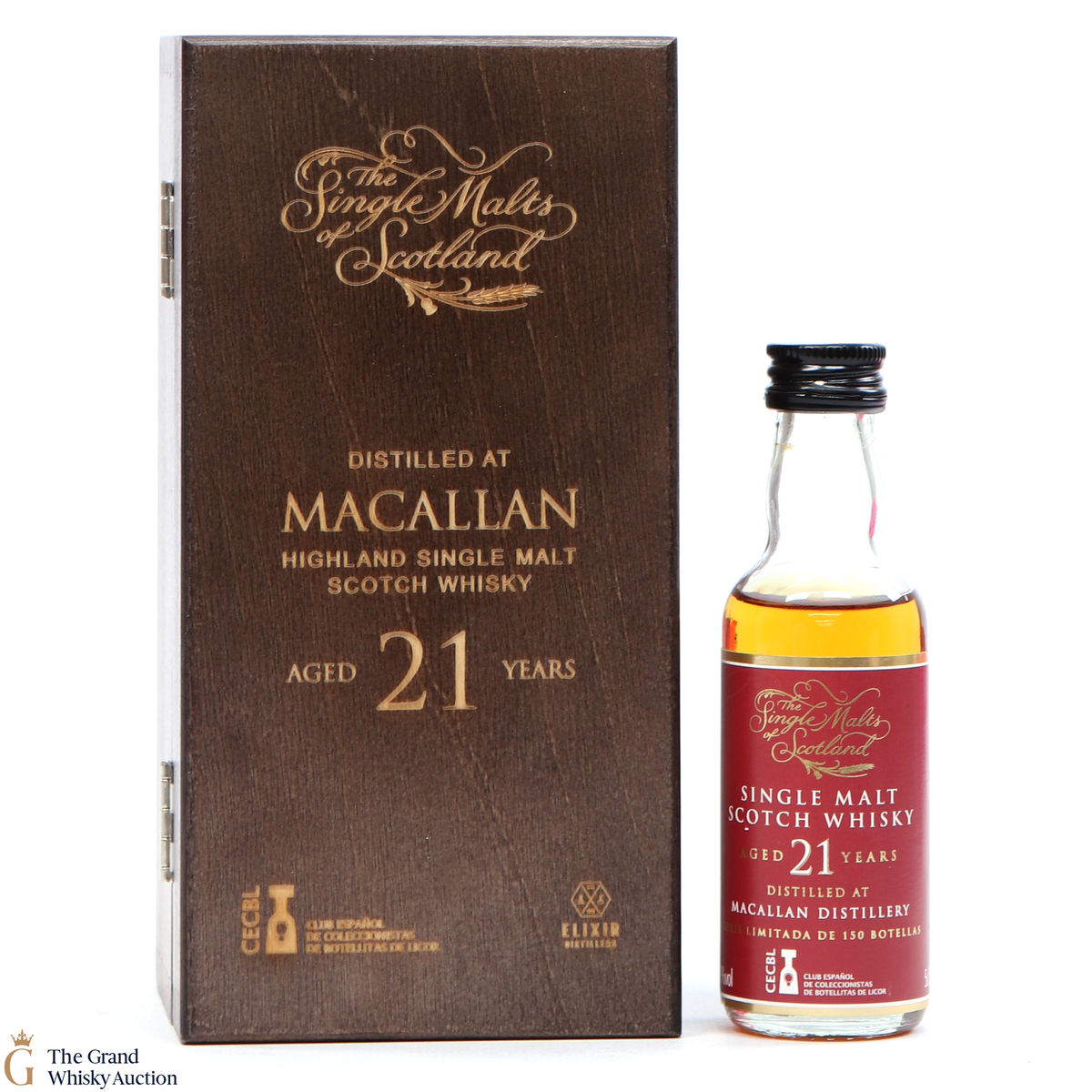 Macallan - 21 Year Old - Single Malts Scotland (5cl)