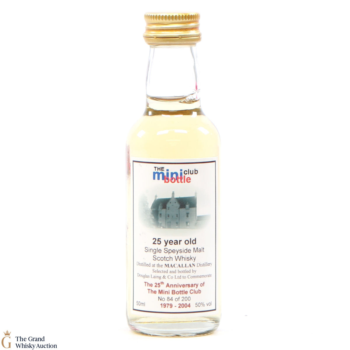  Macallan - 25 Year Old - Mini Bottle Club 25th Anniversary - Douglas Laing (5cl)