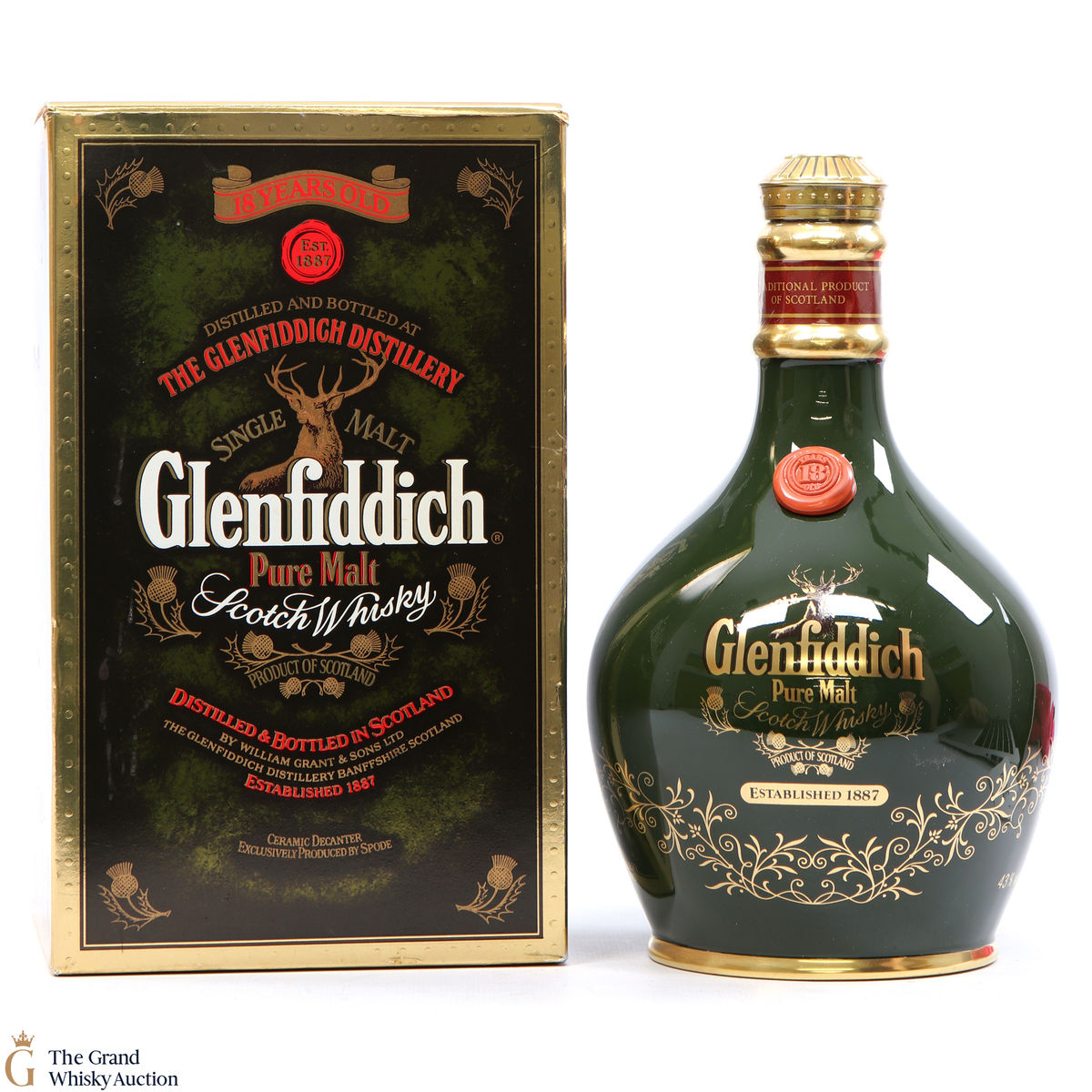 Glenfiddich - Special Old Reserve Decanter Pure Malt 1980s