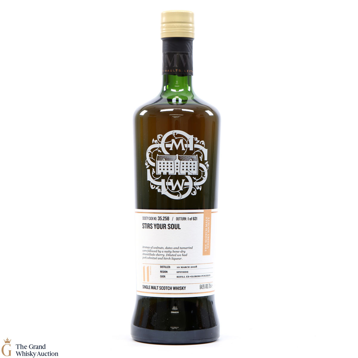 Glen Moray - 11 Year Old 35.258 SMWS - Stirs Your Soul