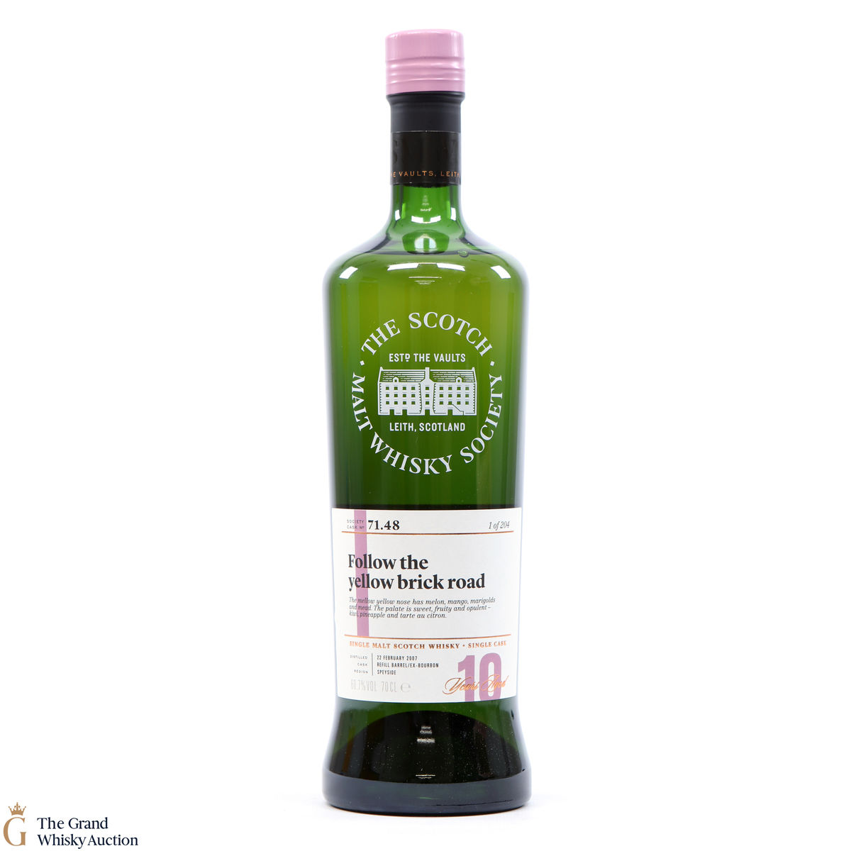 Glenburgie - 10 Year Old 71.48 SMWS - Follow the Yellow Brick Road