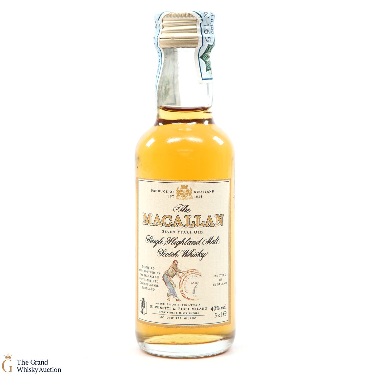 Macallan - 7 Year Old - Giovinetti Selection 1990s (5cl)