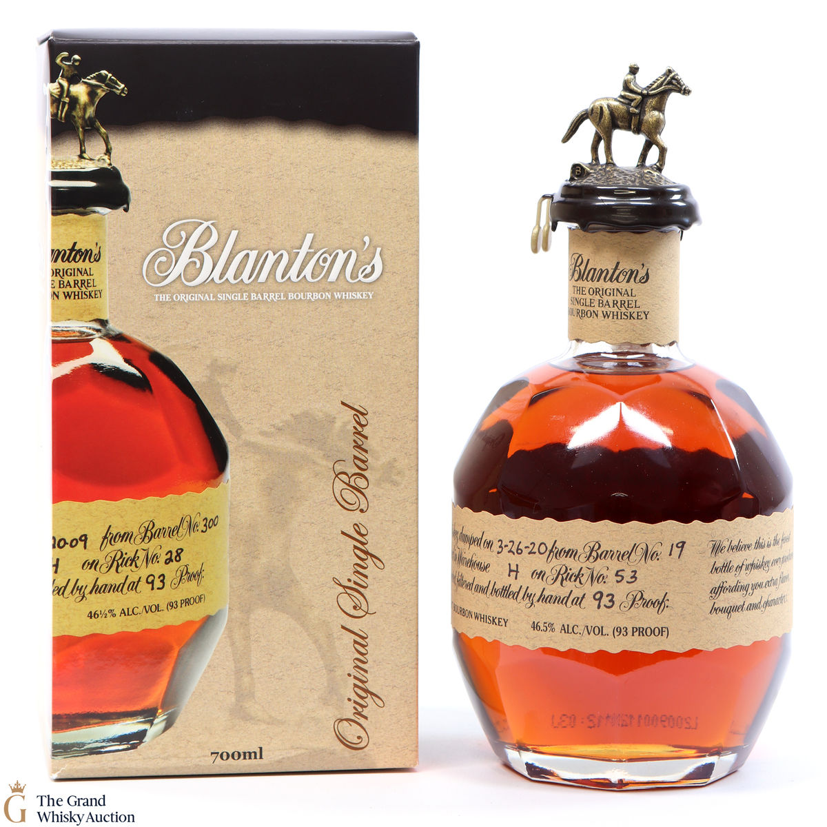 Blanton’s - Single Barrel Bourbon Original