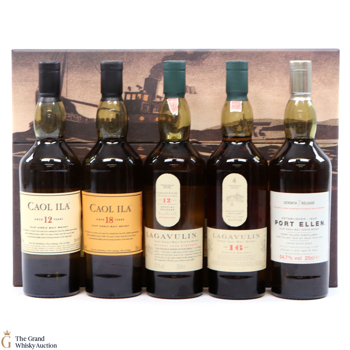 The Classic Islay Collection 2007 (5 x 20cl) including 8th Release Port Ellen