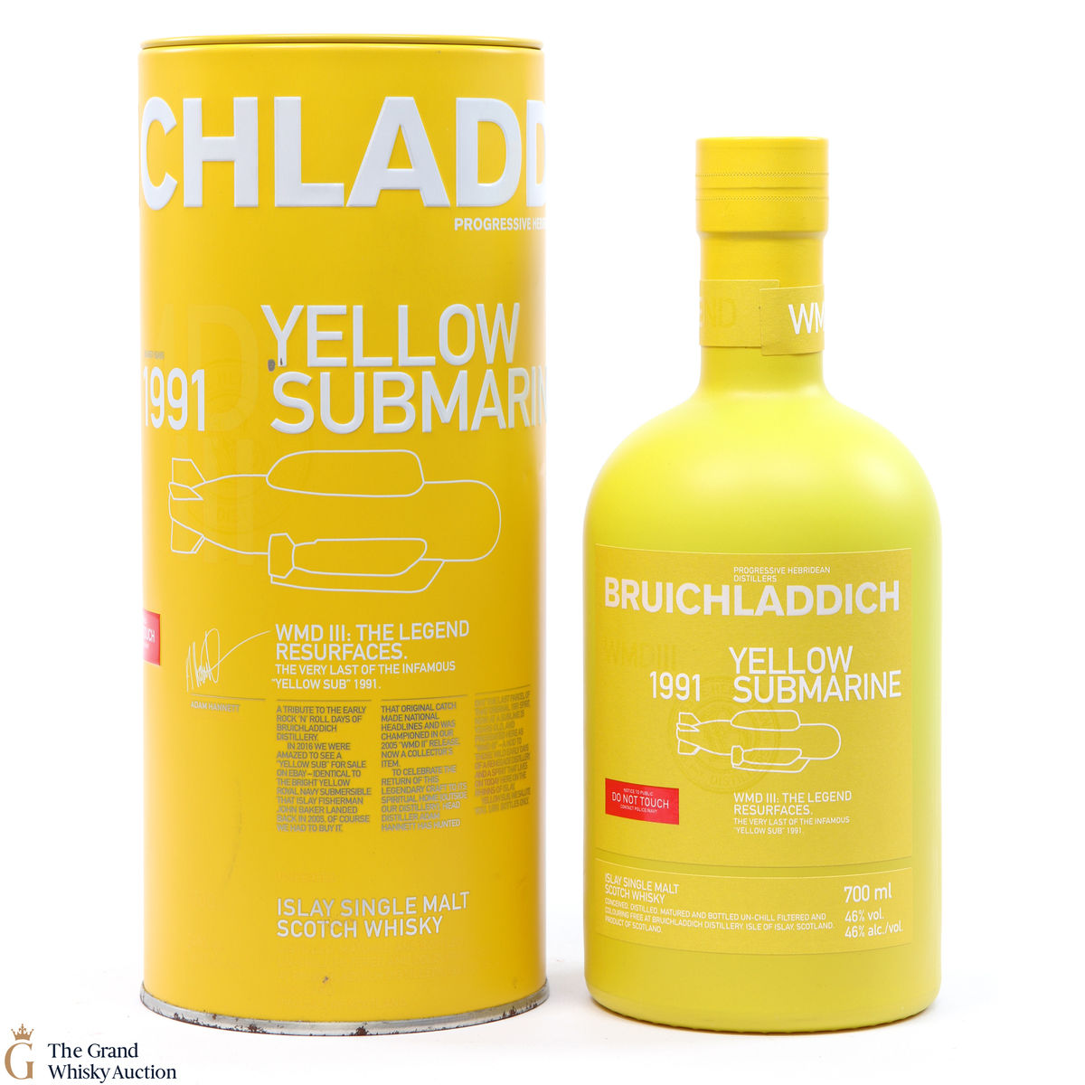 Bruichladdich - 25 Year Old (1991) - Yellow Submarine WMDIII - The Legend Resurfaces