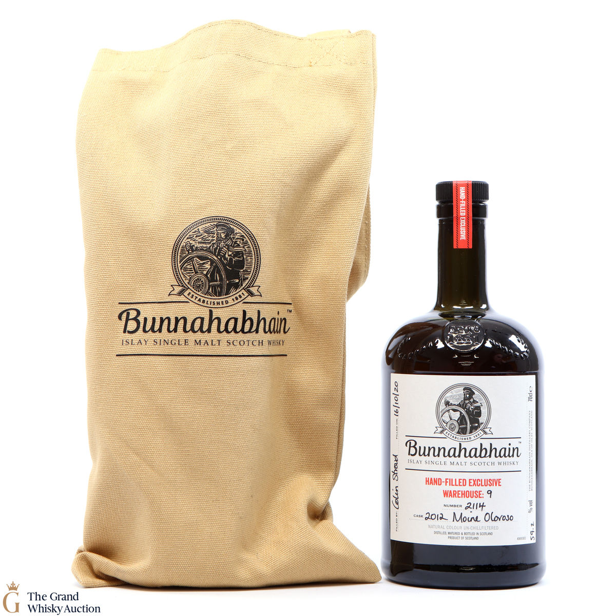 Bunnahabhain - 2012 Hand Filled Moine Oloroso #2114