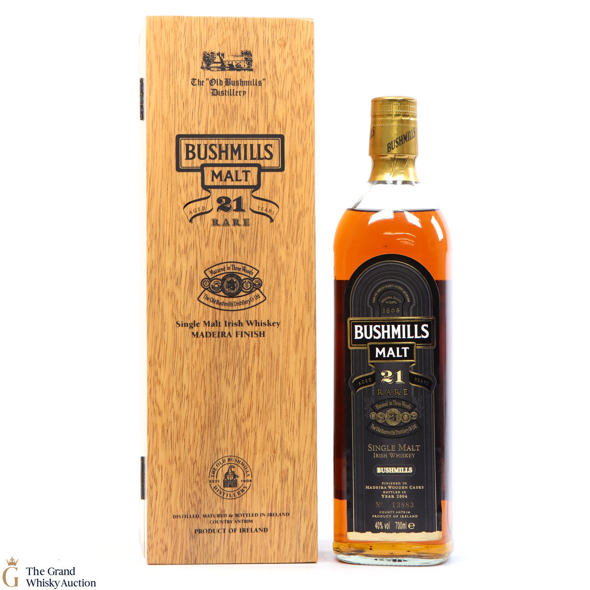 Bushmills - 21 Year Old Three Woods Maderia Finish 2004