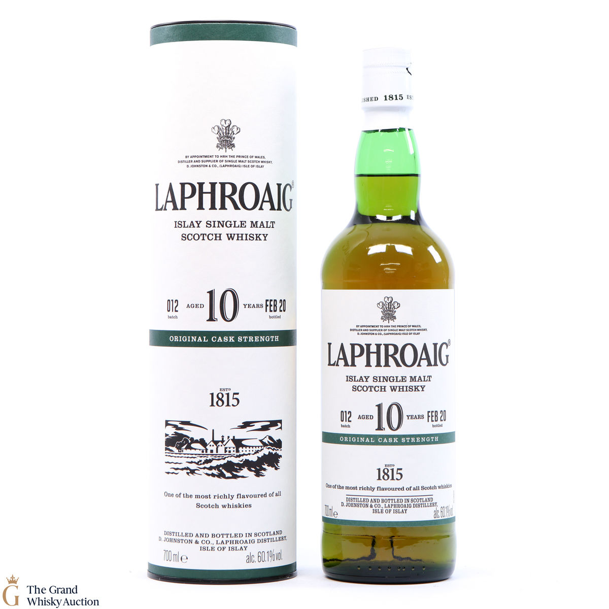 Laphroaig - 10 Year Old - Original Cask Strength Batch #012