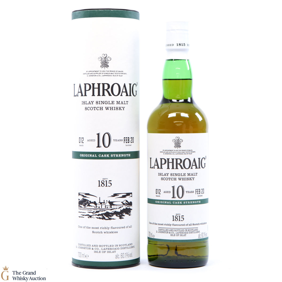Laphroaig - 10 Year Old - Original Cask Strength Batch #012