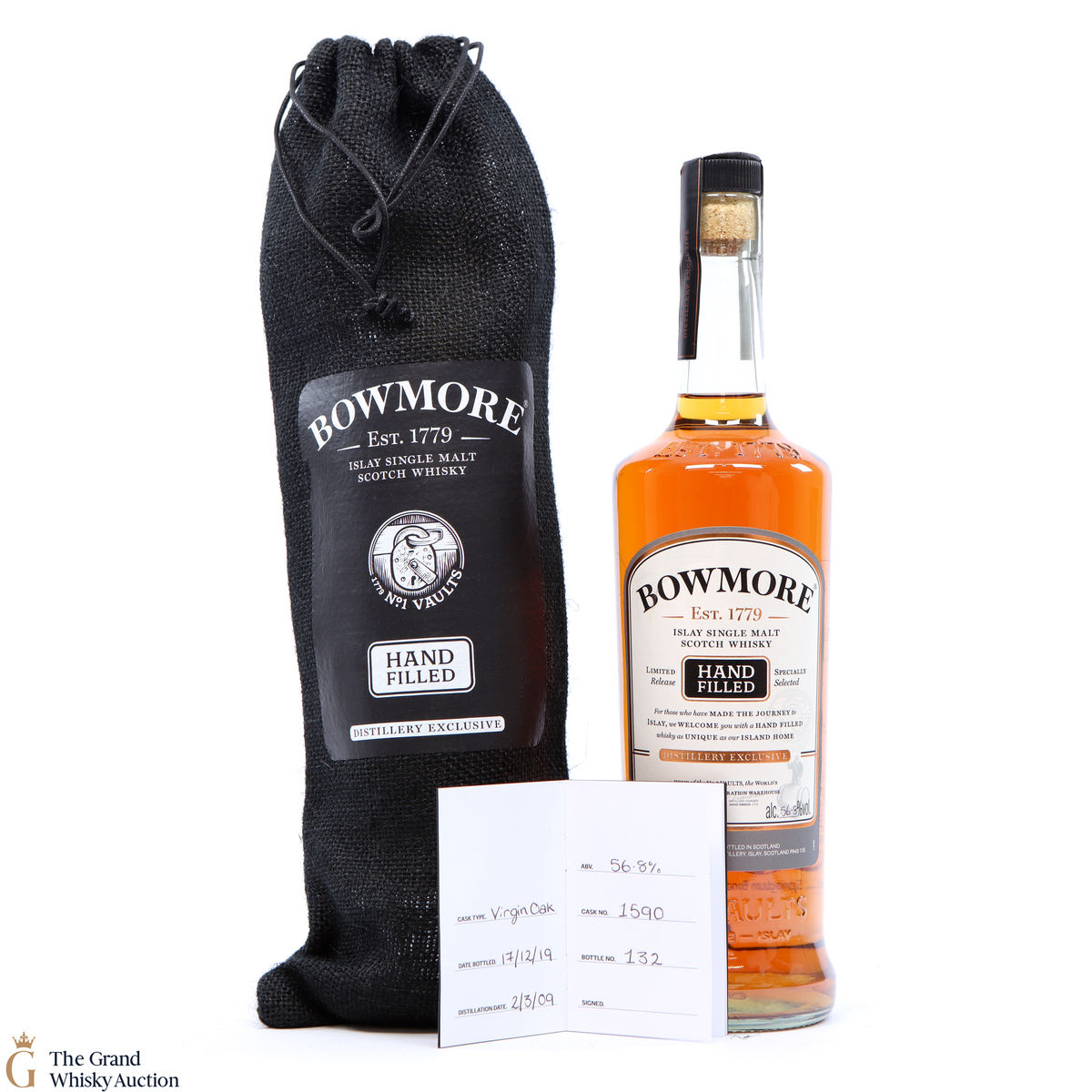 Bowmore - 10 Year Old - 2019 Hand Fill - Virgin Oak #1590