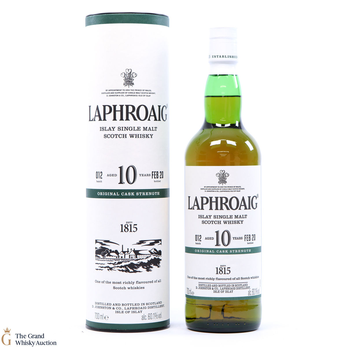 Laphroaig - 10 Year Old - Original Cask Strength Batch #012