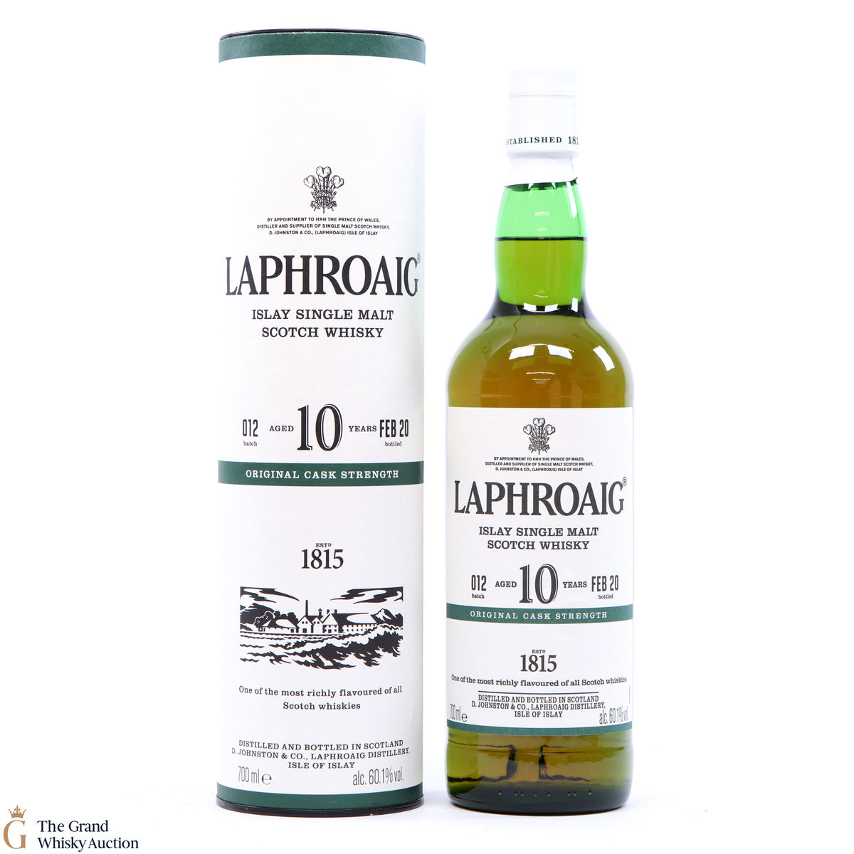 Laphroaig - 10 Year Old - Original Cask Strength Batch #012