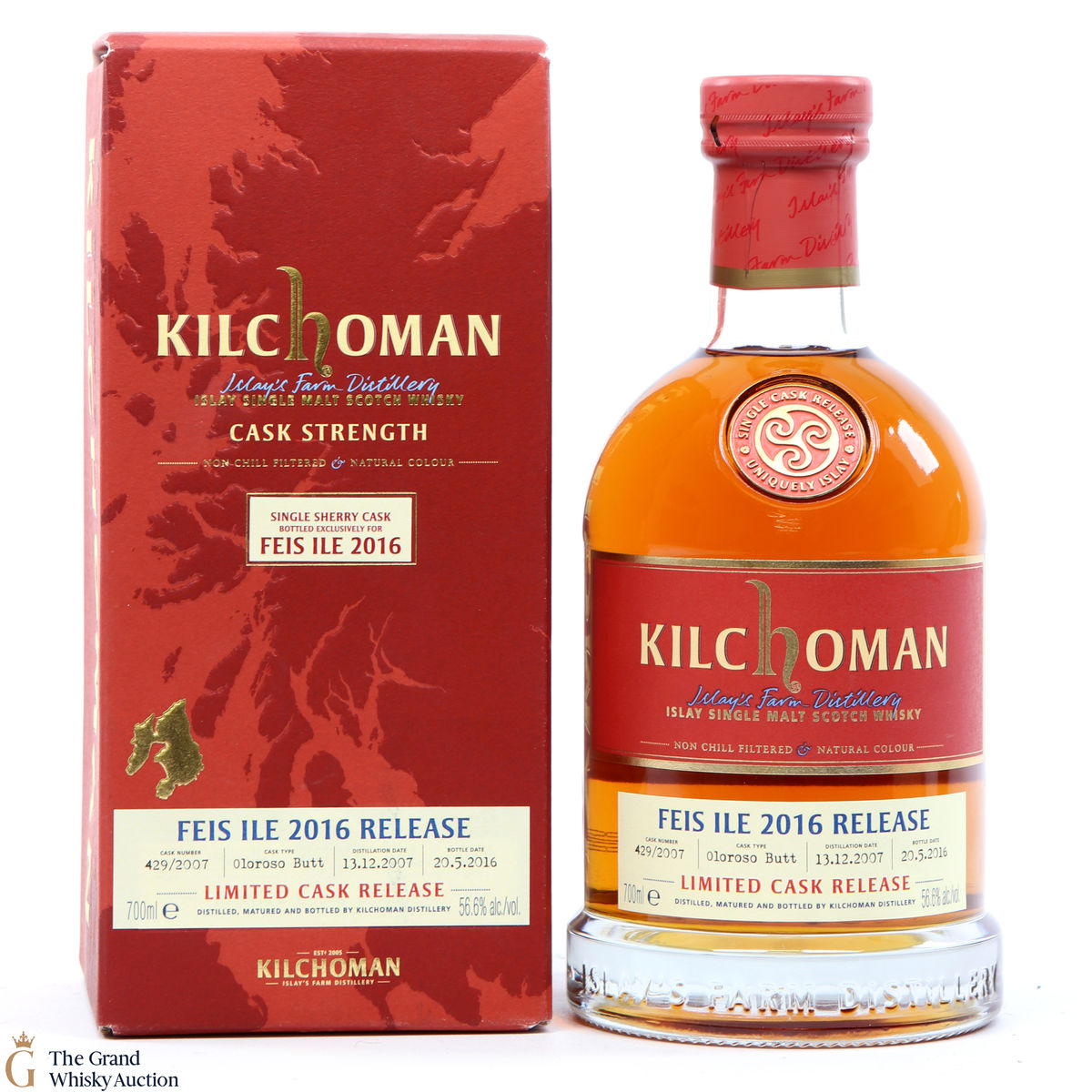 Kilchoman - 2007 Single Oloroso Butt Feis Ile 2016