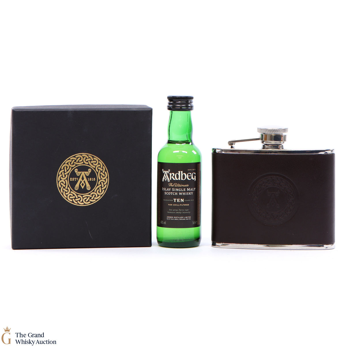 Ardbeg - 10 Year Old 5cl (with Hip Flask)