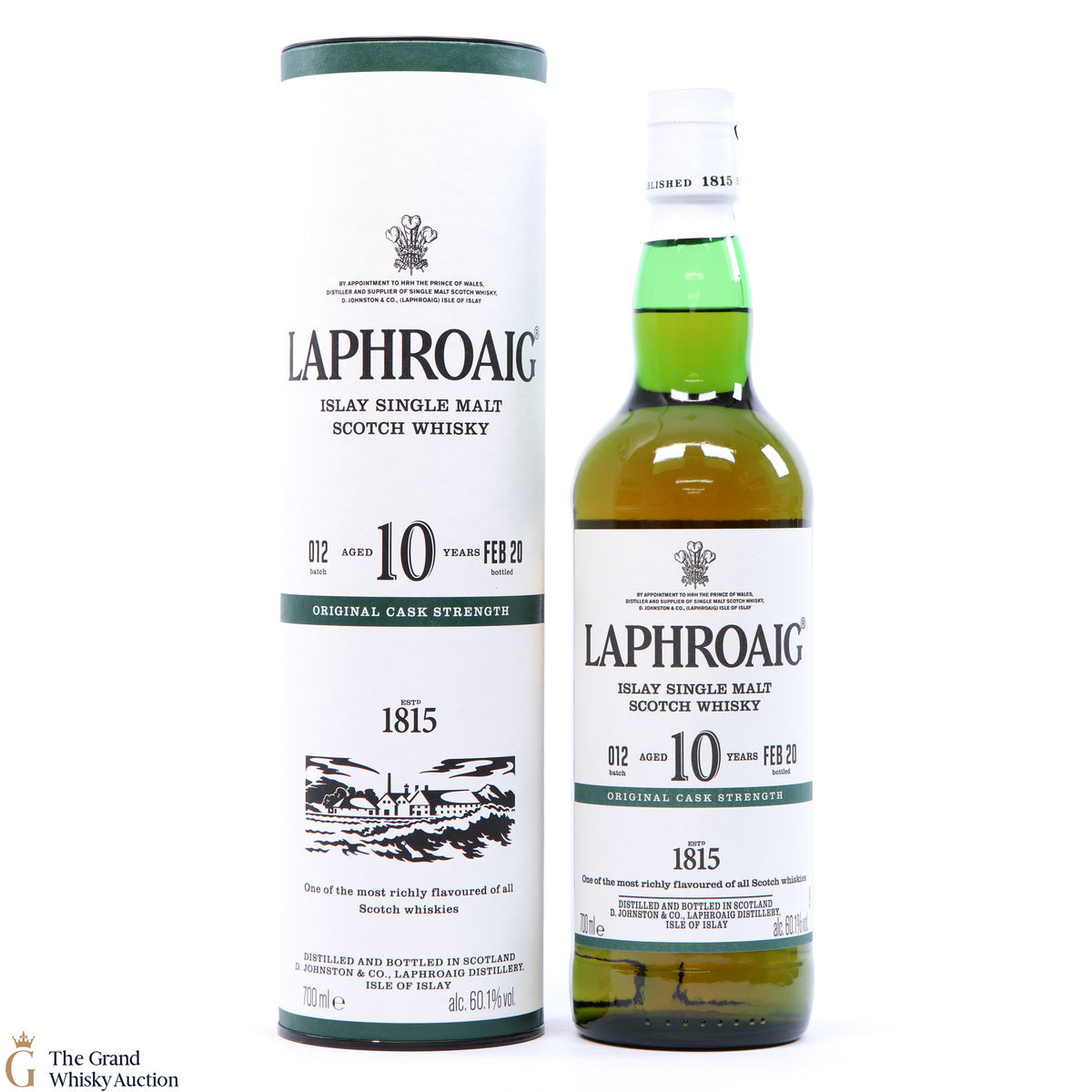 Laphroaig - 10 Year Old - Original Cask Strength Batch #012