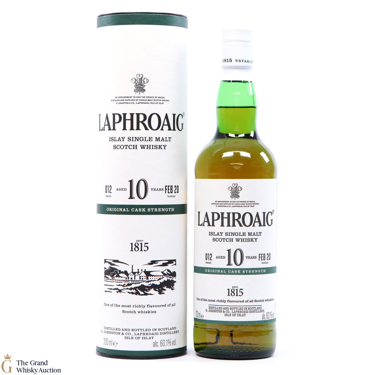 Laphroaig - 10 Year Old - Original Cask Strength Batch #012