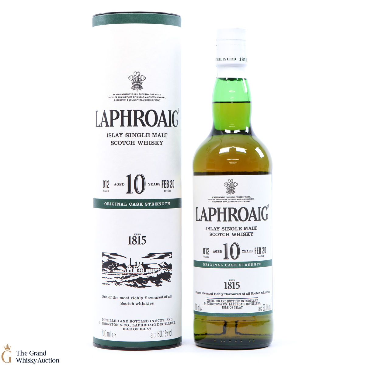 Laphroaig - 10 Year Old - Original Cask Strength Batch #012