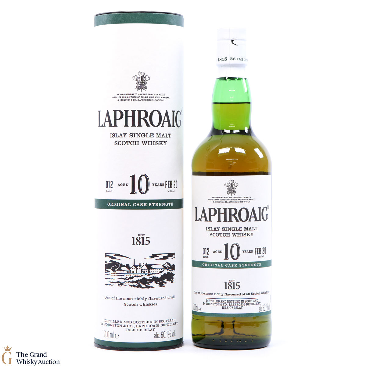 Laphroaig - 10 Year Old - Original Cask Strength Batch #012