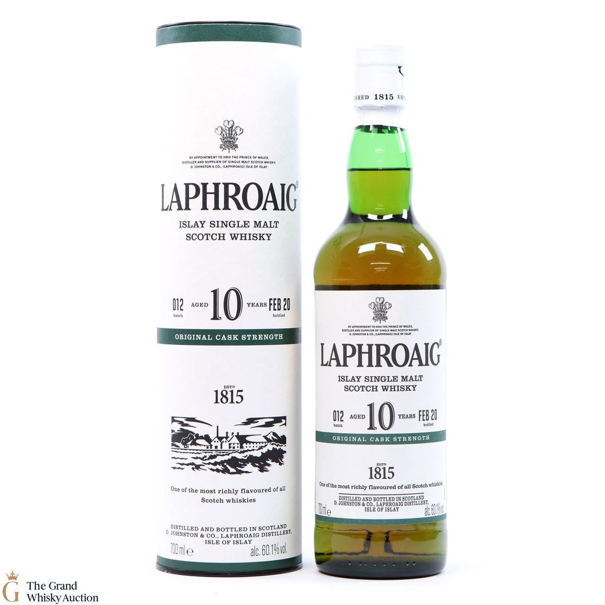 Laphroaig - 10 Year Old - Original Cask Strength Batch #012