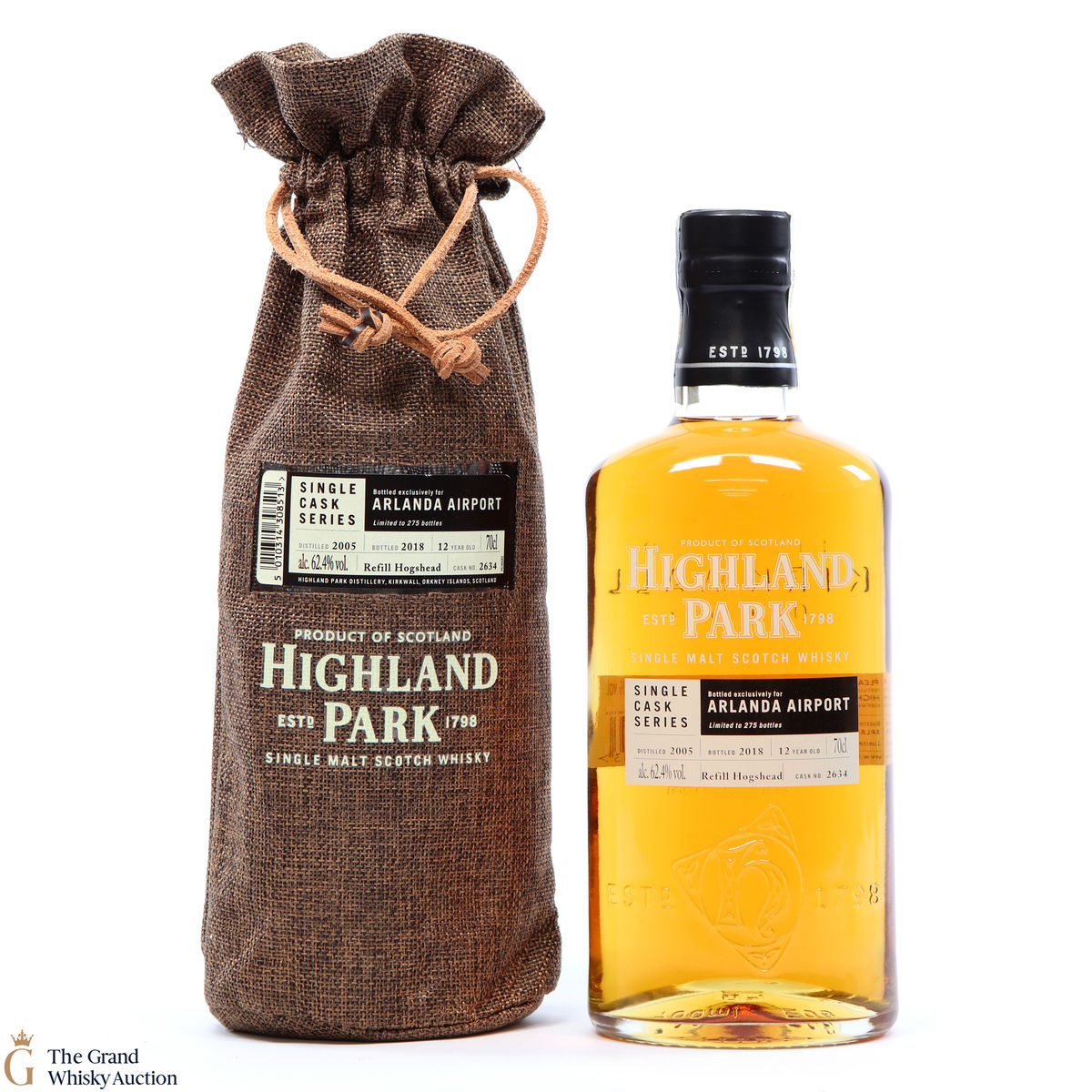 Highland Park - 12 Year Old - Single Cask #2634 - Arlanda Airport