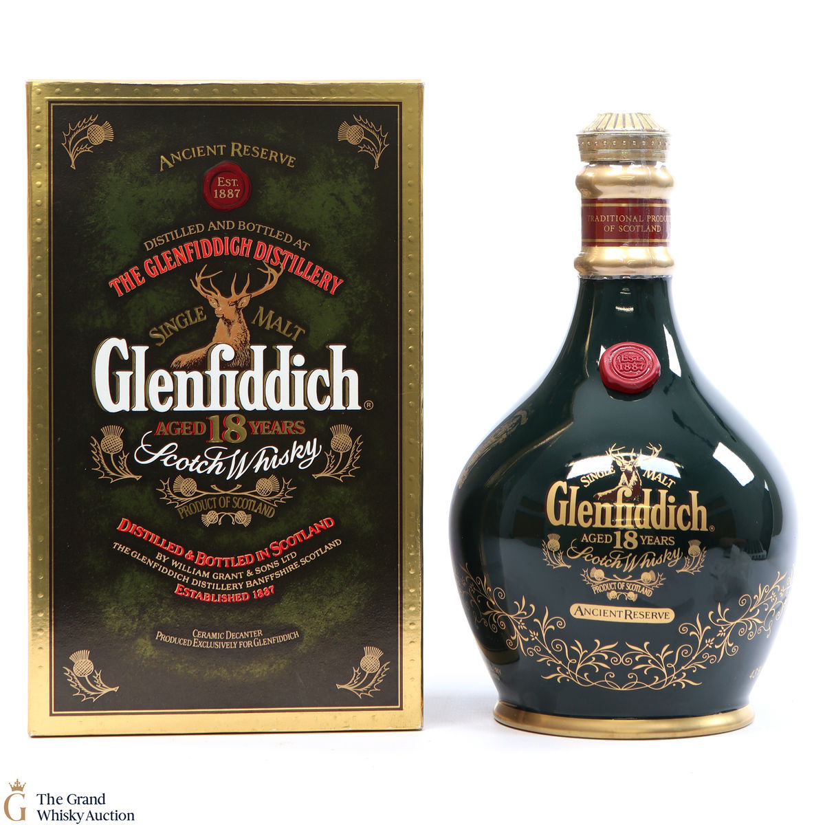 Glenfiddich - Special Old Reserve Decanter Pure Malt 1980s