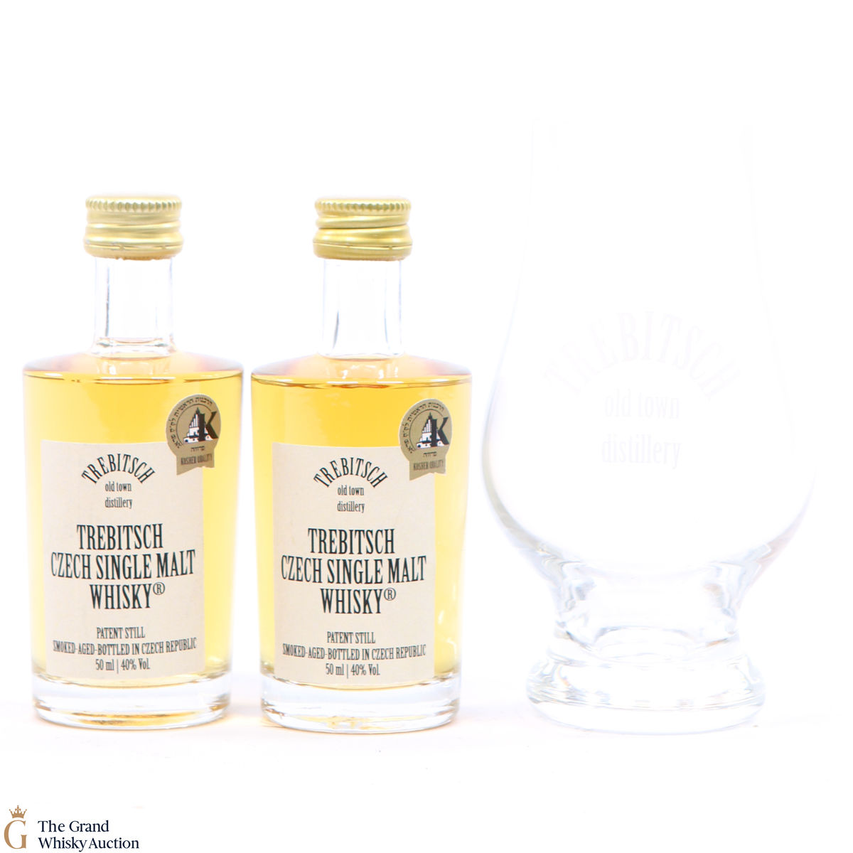 Trebitsch - Czeck Single Malt (2x 5cl) with Glass