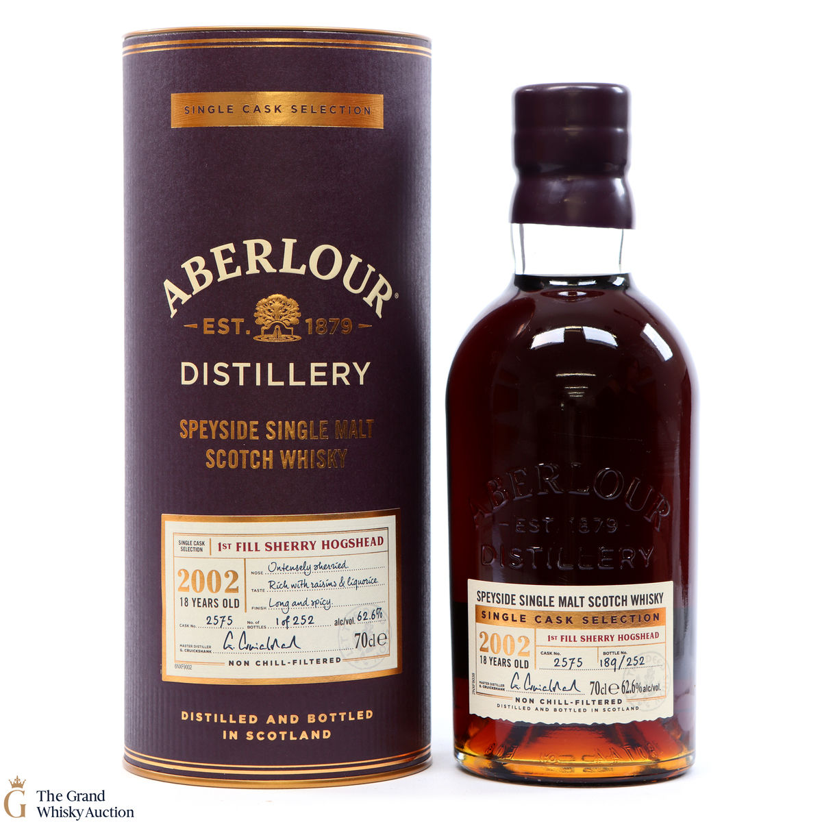 Aberlour - 18 Year Old 2002 - Single Cask #2575