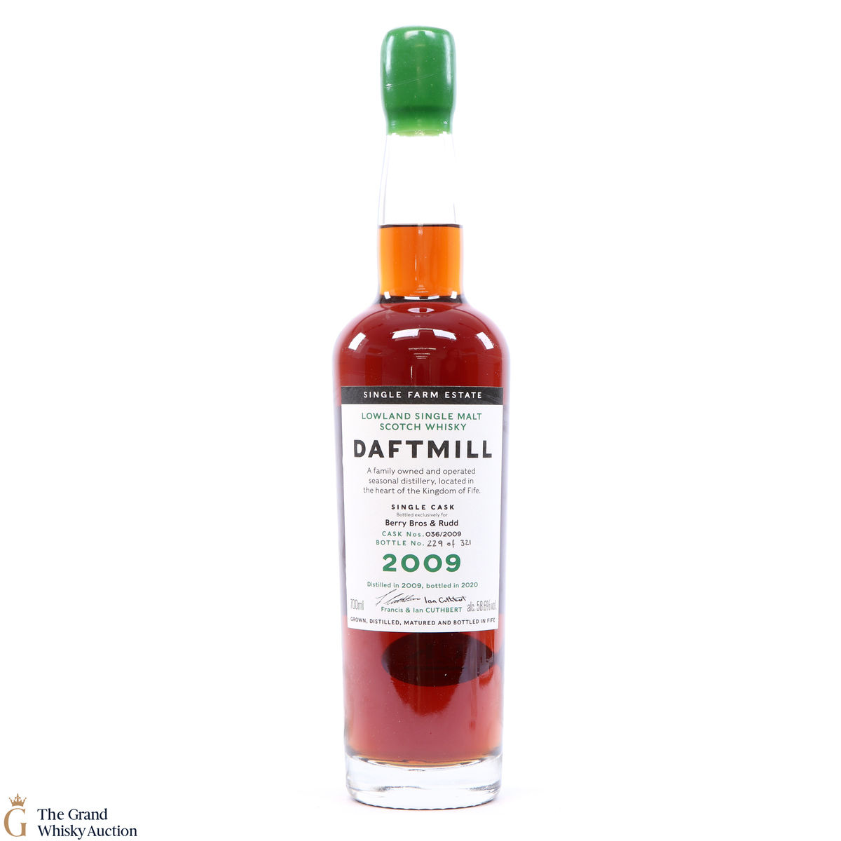 Daftmill - 2009 Berry Bros & Rudd 2020 036/2009