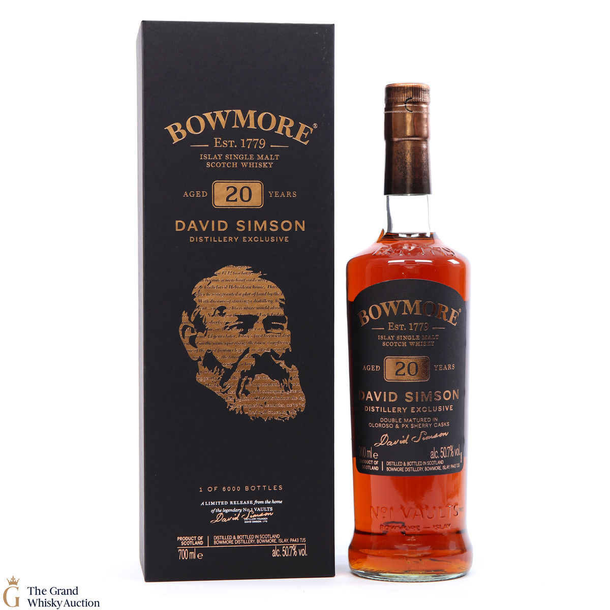 Bowmore - 20 Year Old David Simson Distillery Exclusive 2020