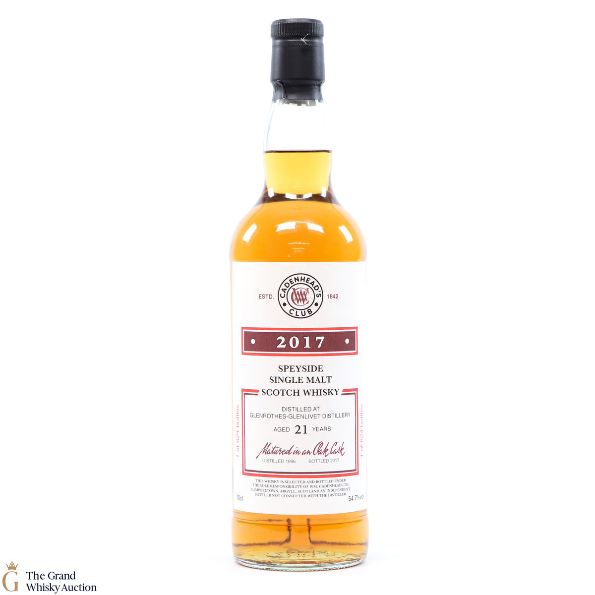 Glenrothes-Glenlivet - 21 Year Old Cadenhead's Club