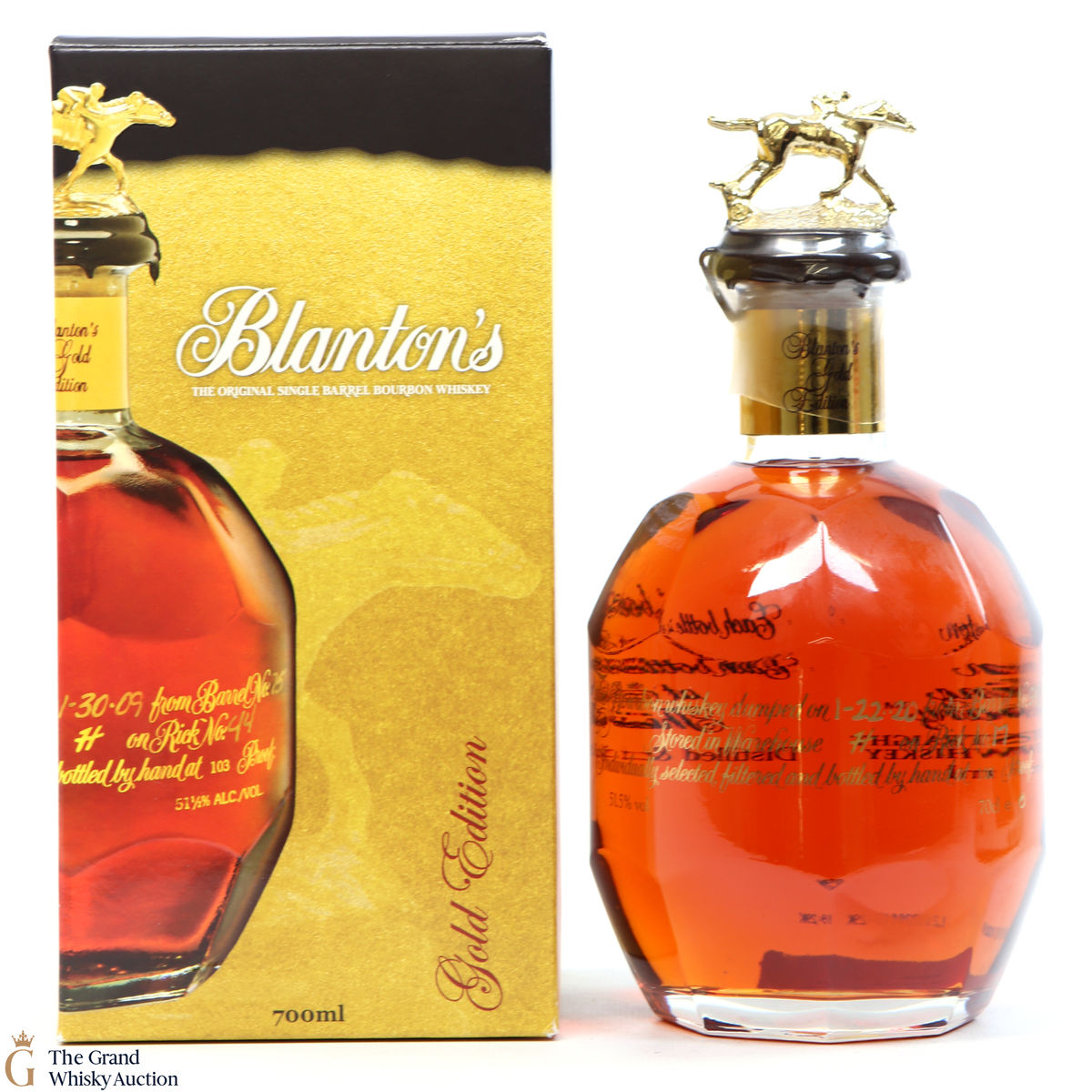 Blanton's - Single Barrel Gold Edition