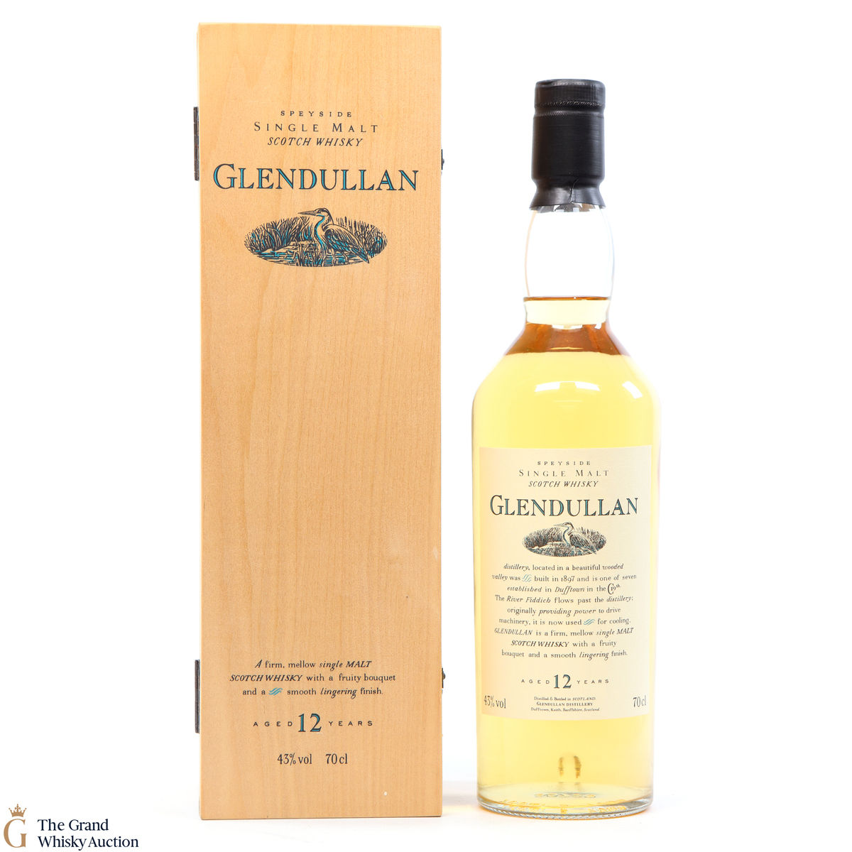 Glendullan - 12 Year Old - Flora and Fauna (Wooden Box)