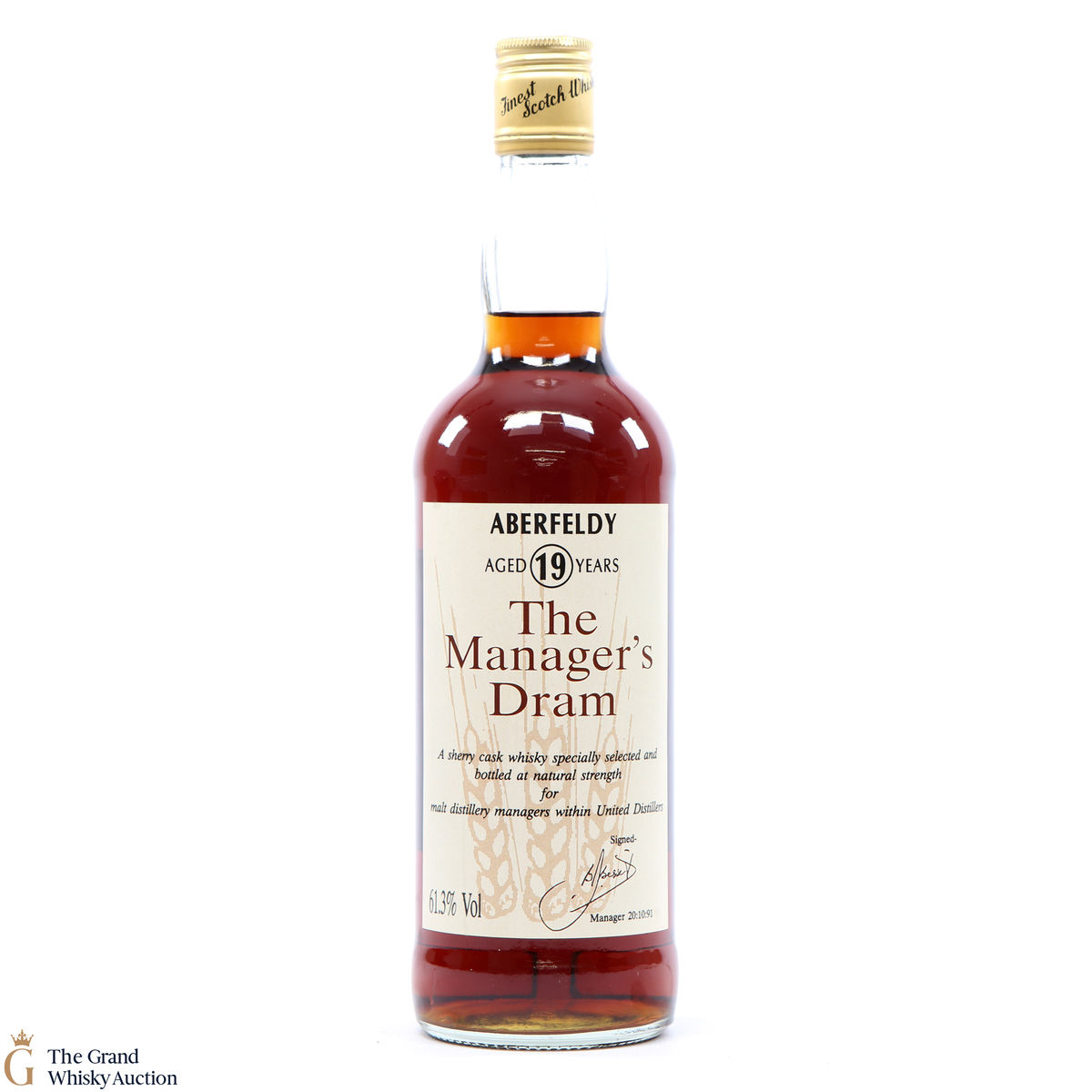 Aberfeldy - 19 Year Old - 1991 Manager's Dram 