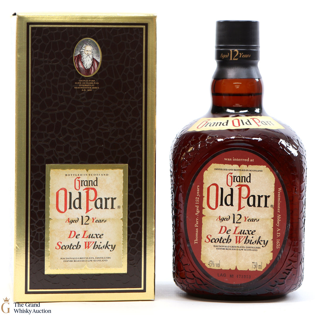 Grand Old Parr - 12 Year Old (75cl)