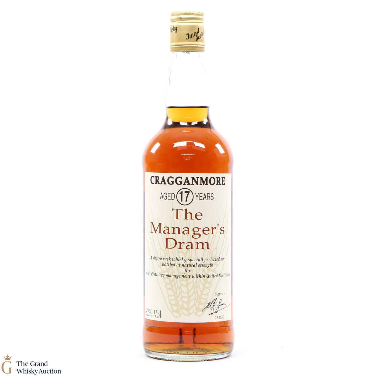 Cragganmore - 17 Year Old - Manager's Dram (75cl)
