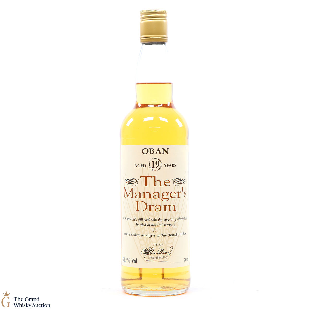 Oban - 19 Year Old - 1995 Manager's Dram