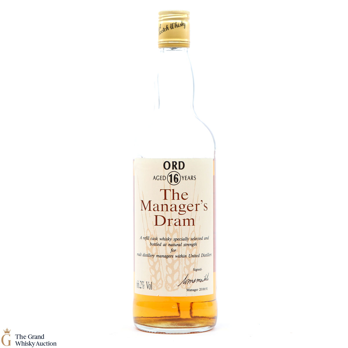 Glen Ord - 16 Year Old -Manager's Dram 1991