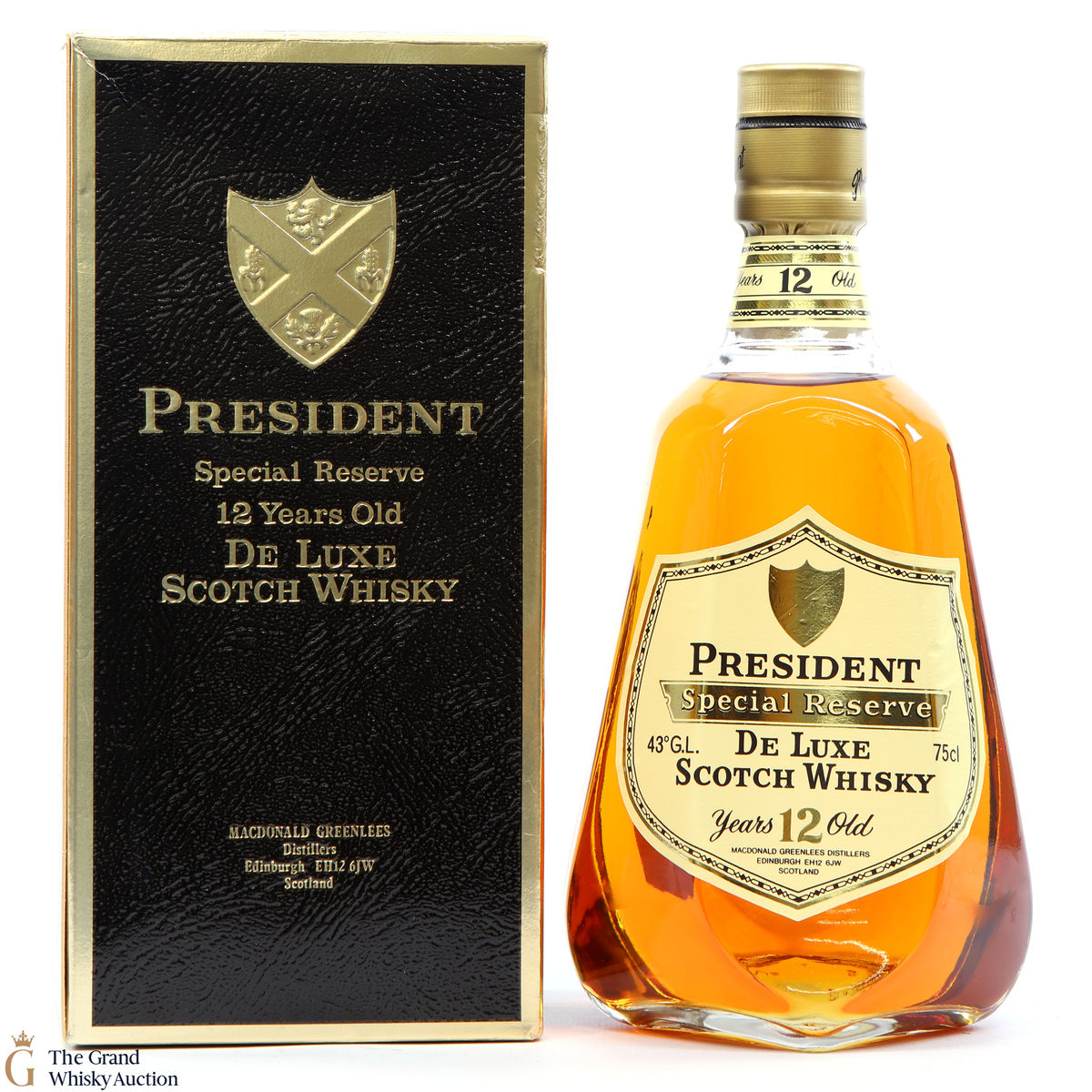 President - 12 Year Old - Special Reserve - De Luxe